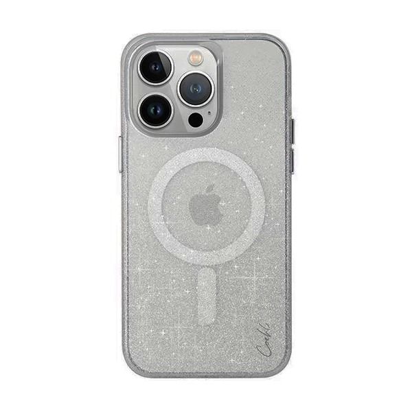 كڤر حماية Lumino لهاتف iPhone 15 Pro من Uniq | رمادي كڤر حماية Lumino لهاتف iPhone 15 Pro من Uniq | رمادي